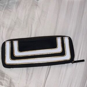 Mac cosmetics makeup brush pouch pencils